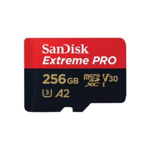 SanDisk Extreme Pro 256GB microSDXC Up to 200MBs read