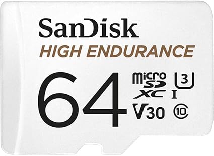SanDisk High Endurance 64GB microSDXC + Adapter - Image 2