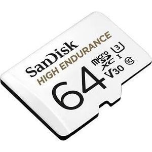 SanDisk High Endurance 64GB microSDXC + Adapter