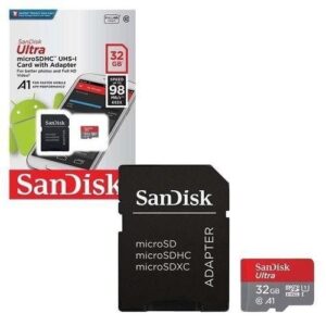 SanDisk Ultra 32GB microSDXC Up to 120MBs read