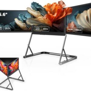 V2com W3 Triple-Screen 15.6-Inch Extension