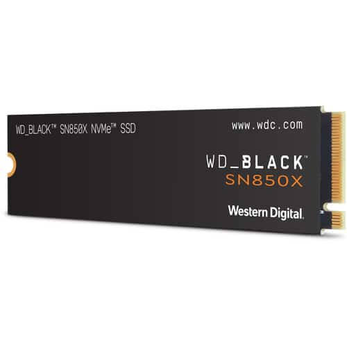 WD Black SN850X Internal SSD NVMe 2TB M.2 2280 PCIe Gen4