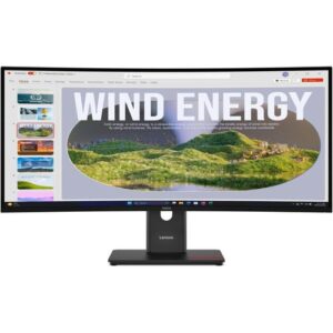 Lenovo ThinkVision T34WD-40 34" Ultrawide QHD Curved Monitor