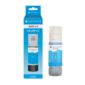 LIGHTWAVE INK BOTTLE LW-UIB-02C | For use in - Canon / Hp /Brother