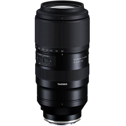Tamron 50-400mm F/4.5-6.3 Di III VC VXD Lens For Sony E