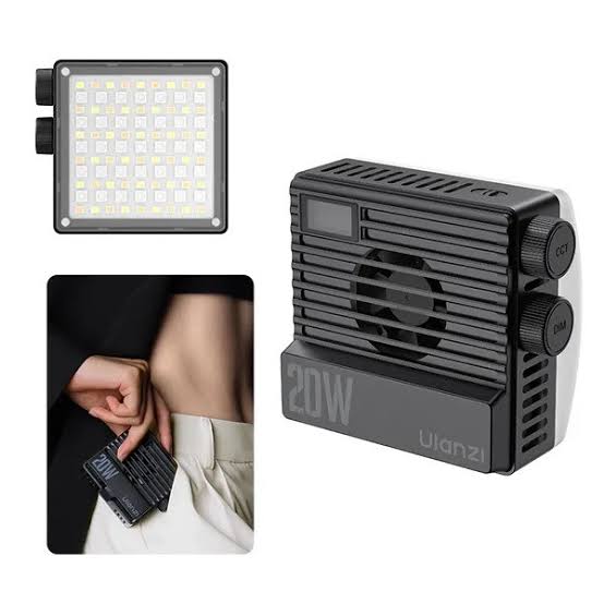 Ulanzi LE20 20W Pocket RGB Pocket Light Black - Image 2