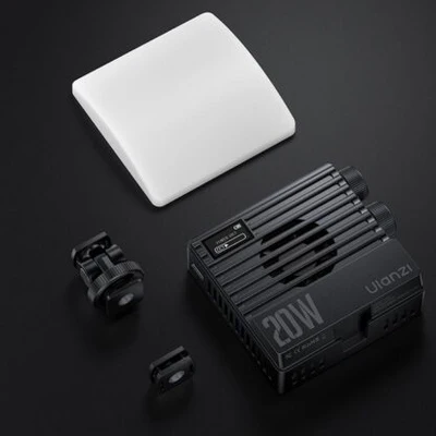 Ulanzi LE20 20W Pocket RGB Pocket Light Black - Image 3