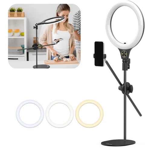 Ulanzi T1 Desktop Overhead Shooting Bracket Ring Light Set