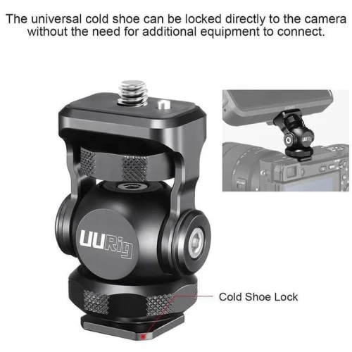 Ulanzi UURig R015 Cold Shoe Monitor Mount - Image 3