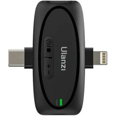 Ulanzi V6 3-in-1 Wireless Lavalier Microphone