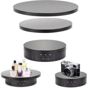 3-in-1 Electric Rotating Display Turntable